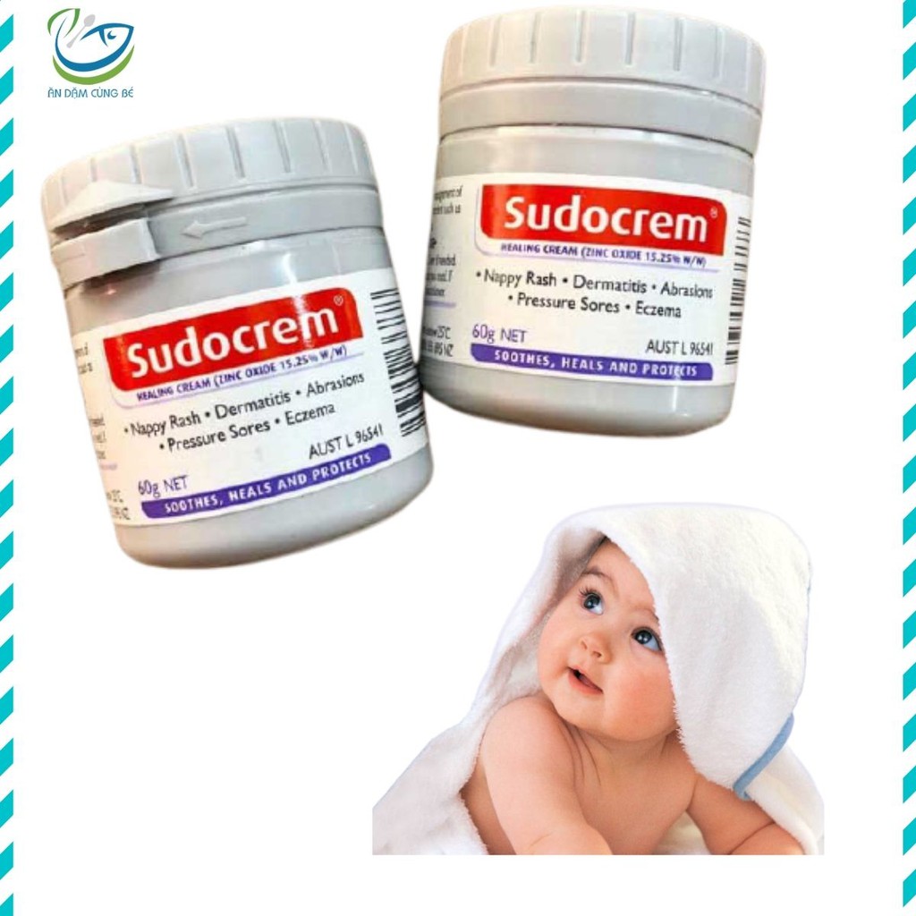 Kem bôi chống hăm SUDOCREM cho bé sơ sinh chính hãng 60G 125G 53349