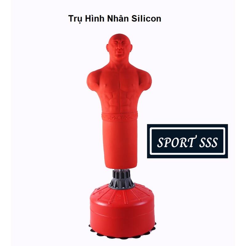 Trụ Boxing Hình Nhân Silicon Muay Karate MMA võ thuật đa năng