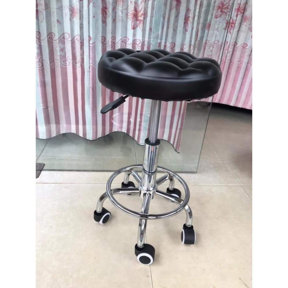 Bánh xe ghế spa xoay 360, 1 bộ 5 chân xoay