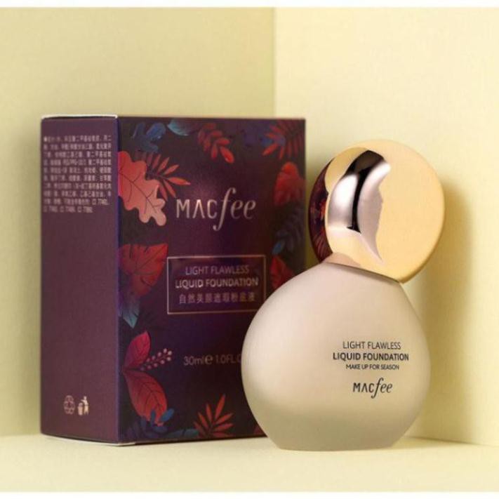 Kem nền che khuyết điểm dưỡng ẩm lâu trôi Macfee -Kingdc-Light Flawless Liquid Foundation MLF2 | BigBuy360 - bigbuy360.vn