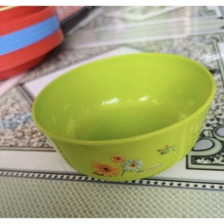 🍛Set 10 Chén CƠM Nhựa Dẻo, HOA CÚC, Dày, Chắc (Rộng 11cm)