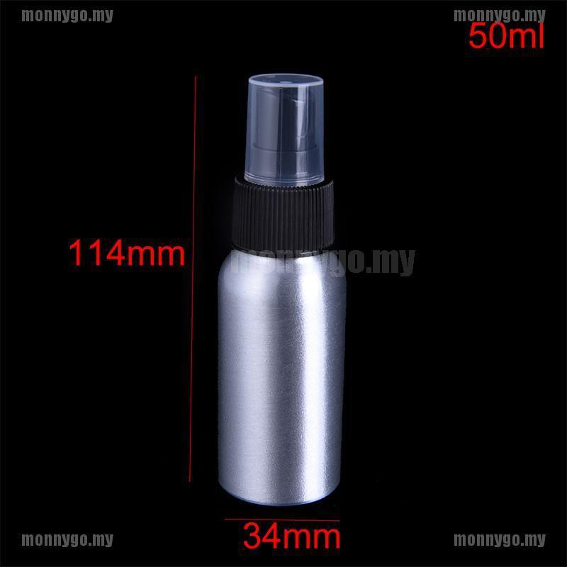 (hàng Mới Về) Bình Xịt Nước Làm Tóc Bằng Nhôm 1x30 / 50 / 100ml | BigBuy360 - bigbuy360.vn