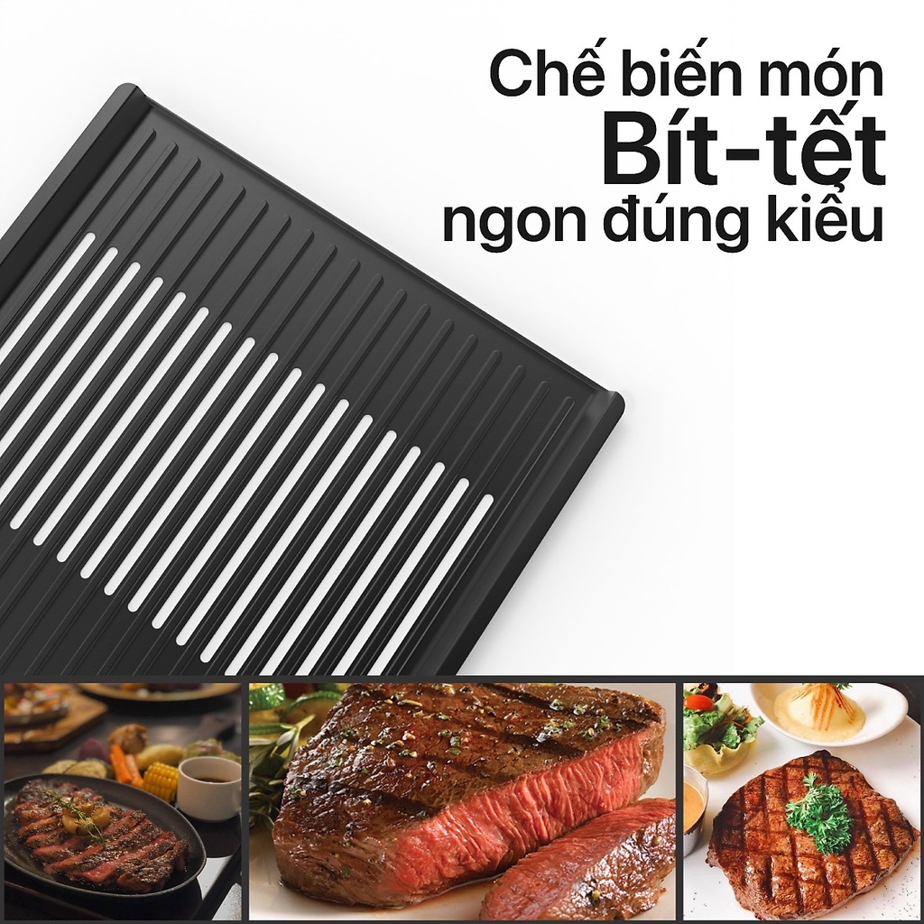 Khay nướng Bít-tết nồi chiên không dầu 2GOOD S19/S20 - Hàng chính hãng