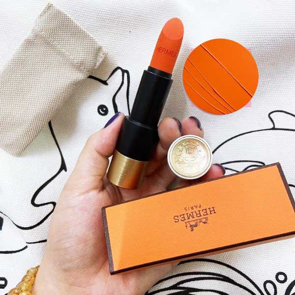 Son Herm Matte Màu 33 Orange Boîte- cam tươi - Hàng test