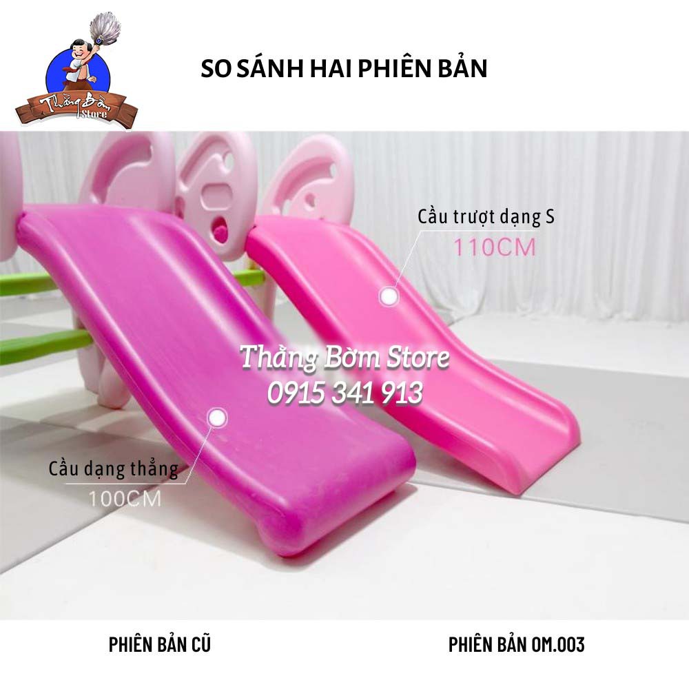 Cầu trượt đơn cho bé Cody Baby OM.003 dễ dàng xếp gọn