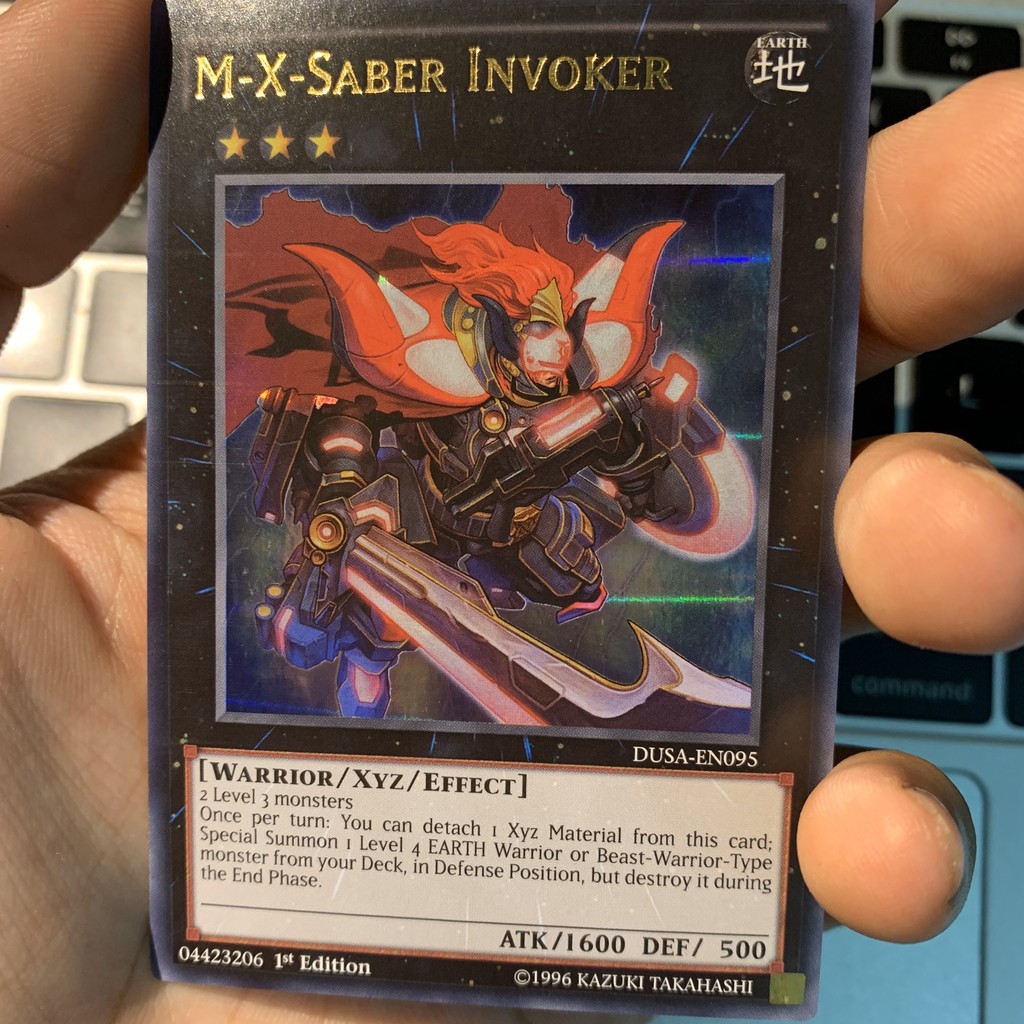 [EN-JP][Thẻ Bài Yugioh Chính Hãng] 'M-X-Saber Invoker'