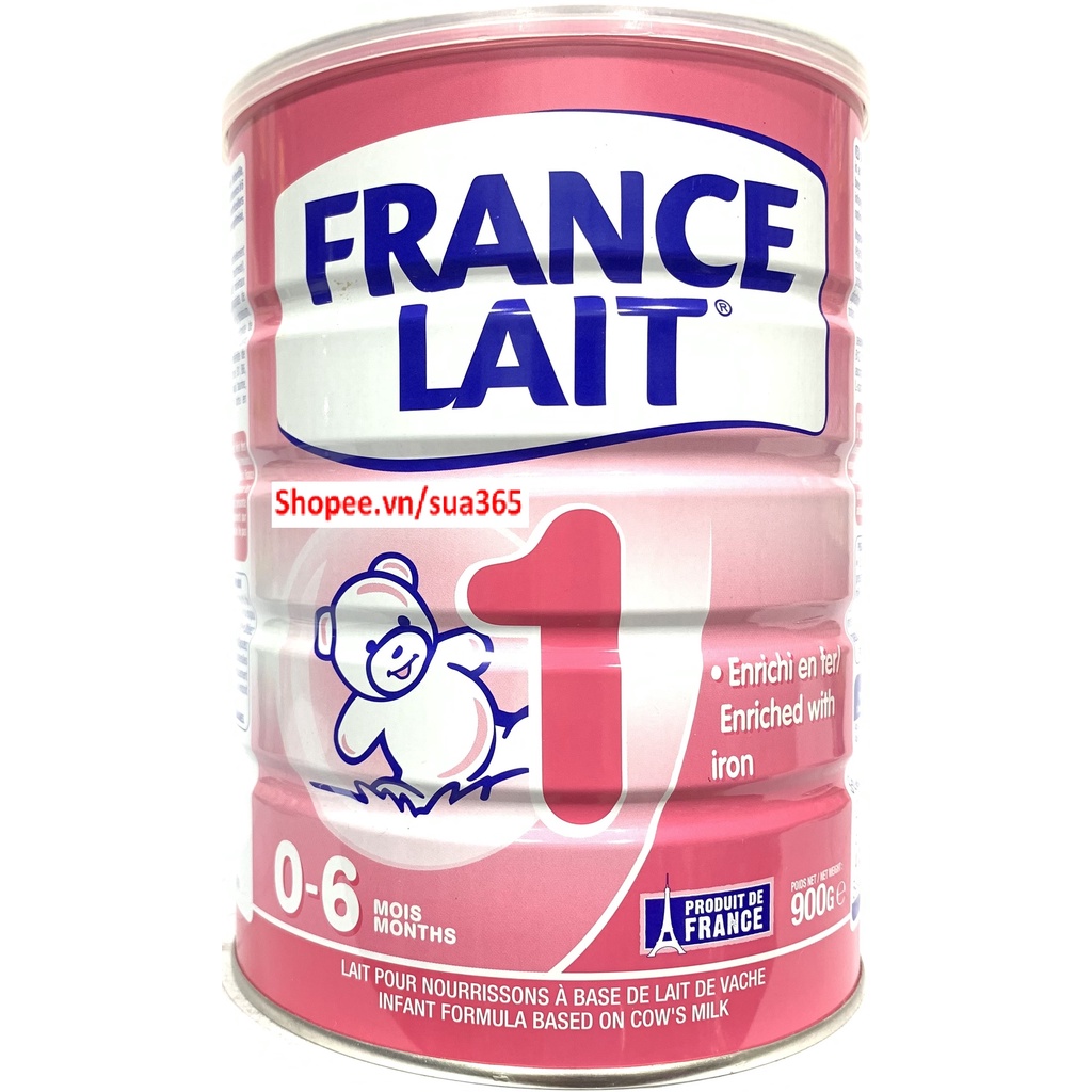 Sữa France Lait 1_900gr - Dành cho trẻ từ 0 đến 6 tháng tuổi - Date luôn mới