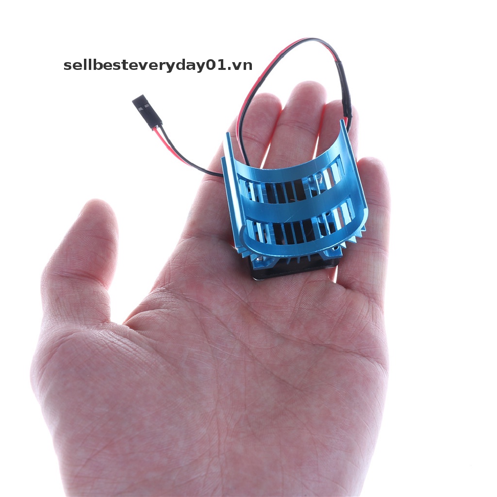 【sellbesteveryday01.vn】 1:10 HSP RC Car 540 550 3650 Size Motor Heatsink Cover Cooling Fan RC Parts .