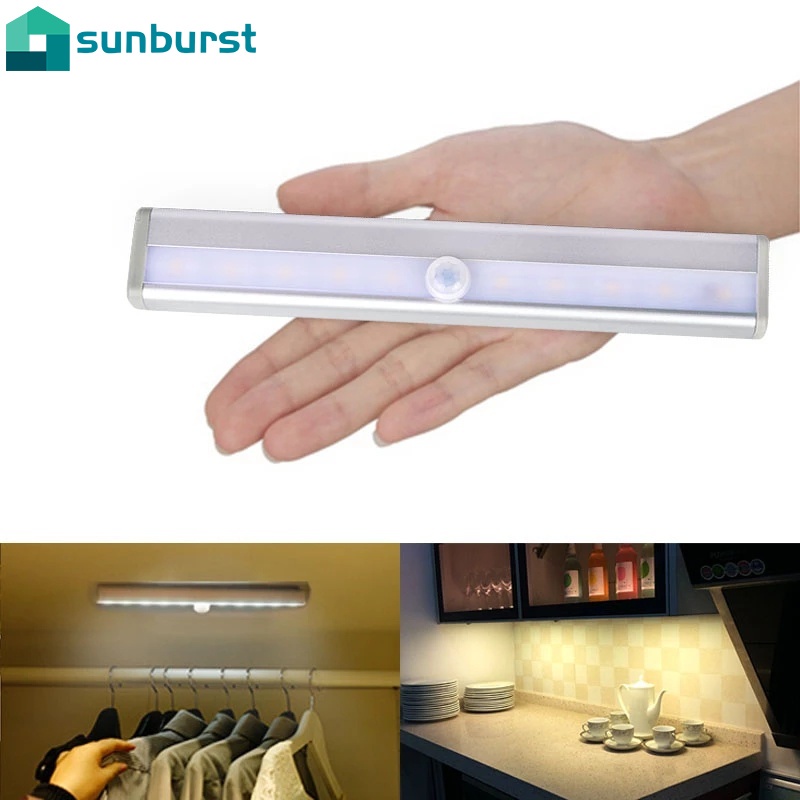 Dây Đèn LED USB Siêu Mỏng Cảm Biến Chuyển Động Không Dây Có Thể Sạc Lại Cho Tủ Quần Áo/Cầu Thang/Tường Nhà
