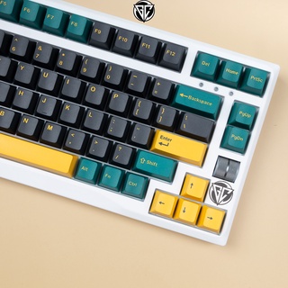 Keycap Marrs Green 135 nút bàn phím cơ Double Shot