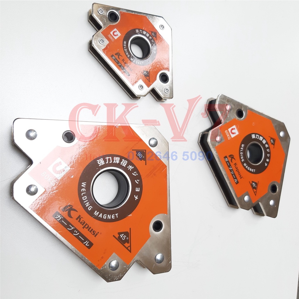 Ke Góc Nam Châm Kapusi Bằng Inox Cao Cấp