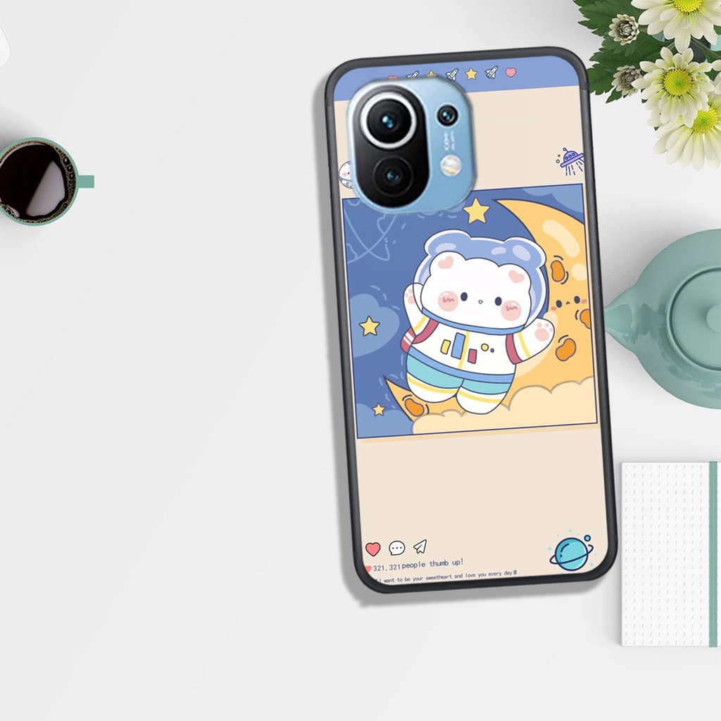 [ HOT BỎNG TAY] ỐP LƯNG XIAOMI MI 11/MI 11T/MI 11 LITE  , IN HINH CHIBI PHI HÀNH GIA ĐÁNG YÊU, SIÊU CUTE.