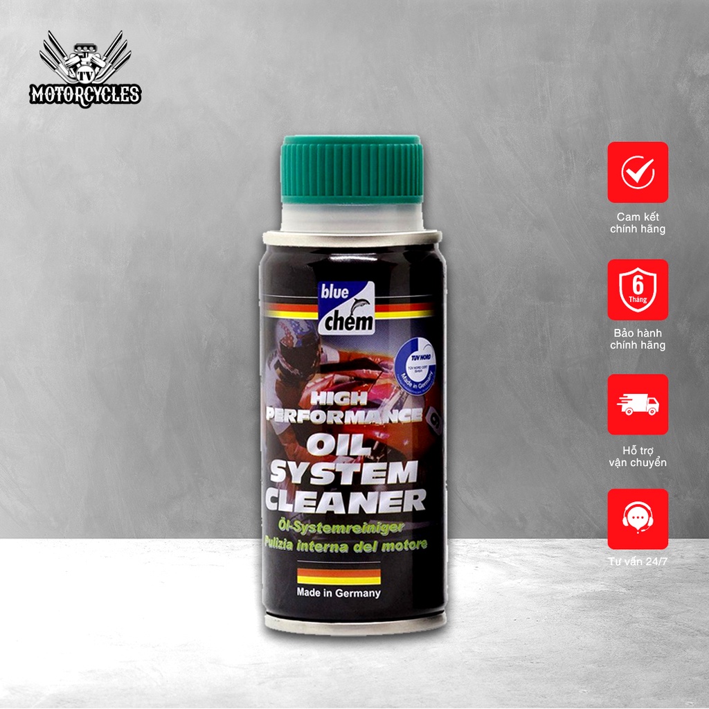 Dung Dịch Vệ Sinh Hệ Thống Động Cơ - Hệ Thống Bôi Trơn  Bluechem 50ML