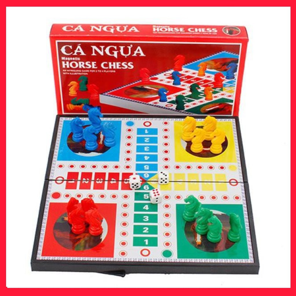 Bộ Trò Chơi Cá Ngựa Nam Châm
