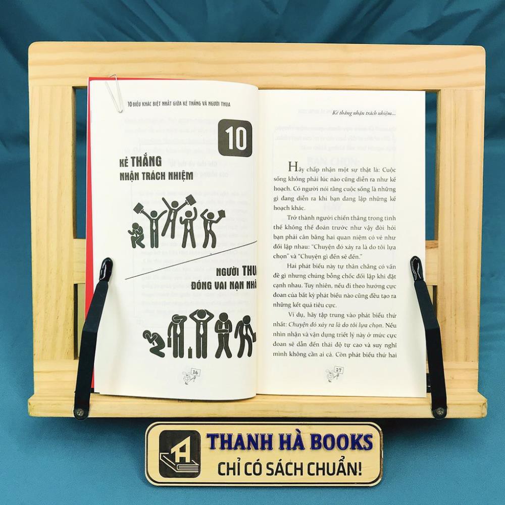 Sách - 10 Điều Khác Biệt Nhất Giữa Kẻ Thắng Và Người Thua [AlphaBooks]