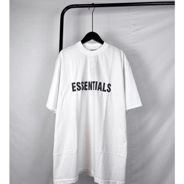 Áo thun tay lỡ ESSENTIALS unisex nam nữ form rộng oversize chất liệu Cotton | BigBuy360 - bigbuy360.vn