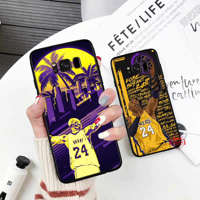 Ốp Điện Thoại Mềm Hình Kobe Bryant 40gby Cho Samsung Note 8 9 10 Plus Lite 20 Ultra S6 Edge J7 Core