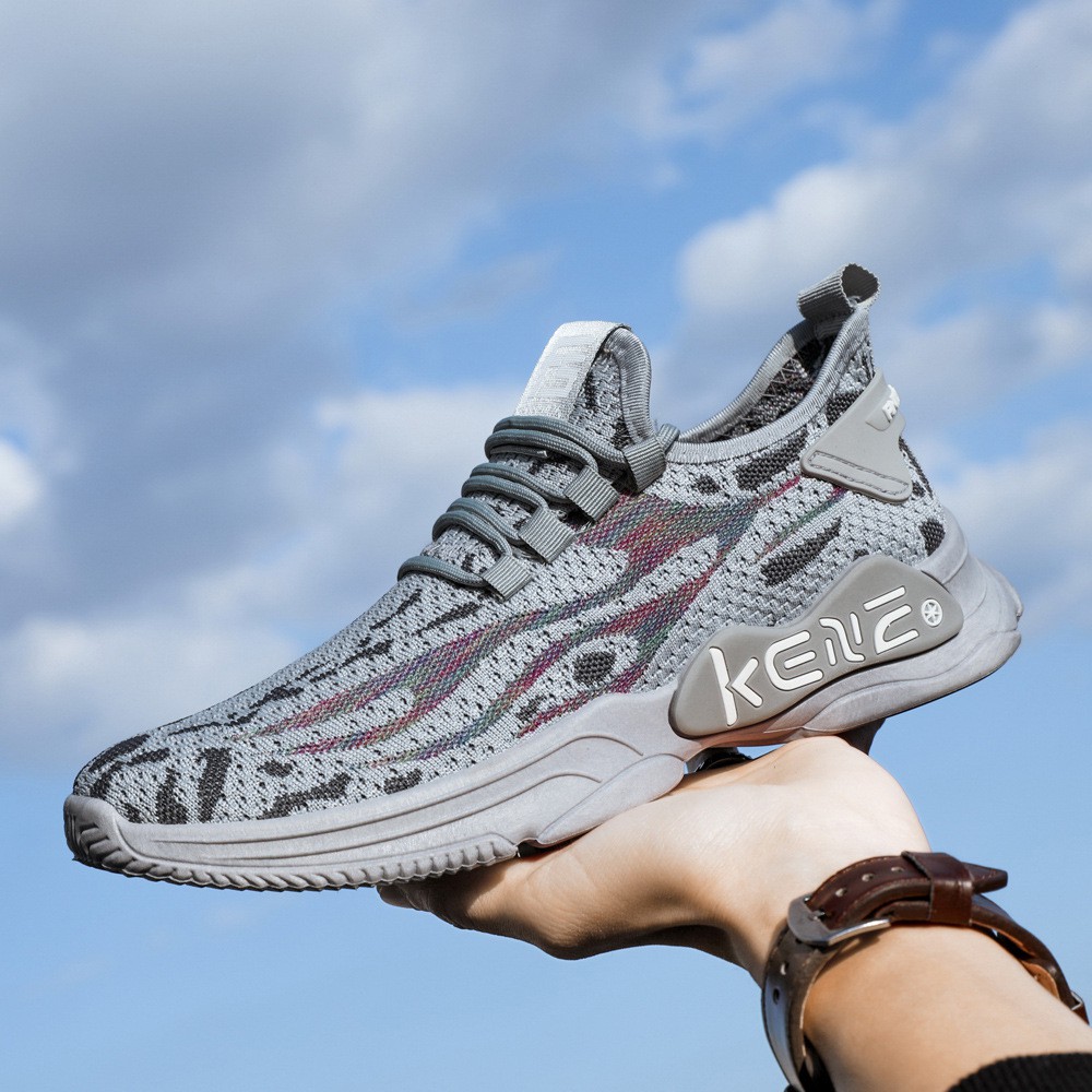 Giày Thể Thao Thiết Kế Mới Thoáng Khí Kiểu Dáng Đơn Giản Thời Trang Theo Phong Cách Hàn Quốc Cho Nam | BigBuy360 - bigbuy360.vn