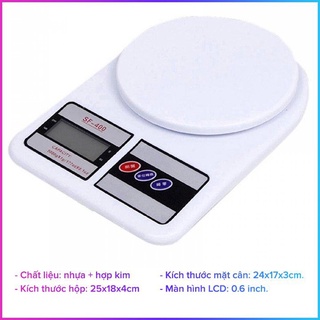 Cân tiểu ly điện tử nhà bếp chính xác đến 1gr cân được tối đa 5kg dùng để làm bánh tặng kèm pin