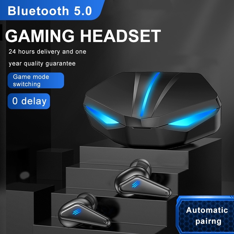 Tai nghe gaming K55 Bluetooth 5.0 TWS-Công nghệ Âm Thanh Astro Audio - Bộ chip PAU có độ trễ thấp Âm trầm tuyệt vời