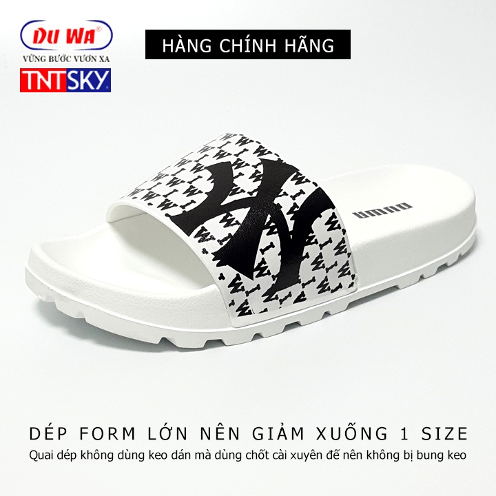 Dép nam, nữ quai ngang siêu nhẹ DUWA - Hàng chính hãng - SH9032 Trắng