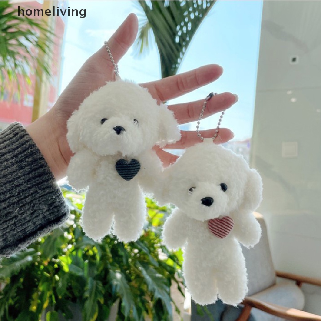 1 Móc Khóa Hình Gấu Nhồi Bông Đáng Yêu Mềm Mại