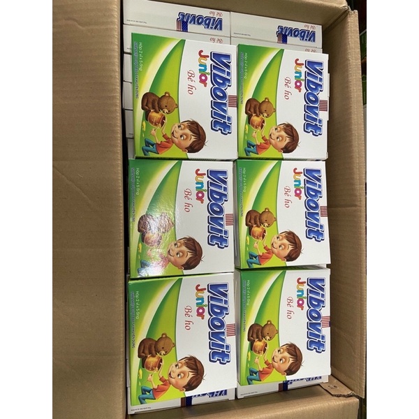 Siro Ho Cho Bé VIBOVIT Junior - GIẢM HO KHAN, HO CÓ ĐỜM DÀNH CHO TRẺ Em