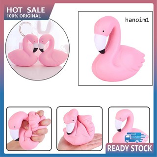 HN_Lovely Squishy Flamingo Slow Rising Squeeze Relieve Stress Kids Adult Vent Toy