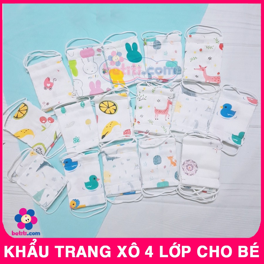 Khẩu Trang Xô Cho Bé - Khẩu Trang Che Bụi Cho Bé - SP000364