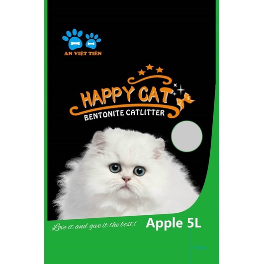 Cát vệ sinh cho mèo HAPPY CAT túi 10 lít
