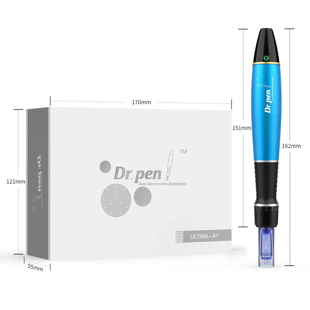 Máy Phi Kim Dr. Pen A1 M5 M7 Tích Điện Máy Lăn Kim Cấy Tảo Máy Pen Cấy Phấn Trắng Da Mặt Da Đầu Tóc Chính Hãng