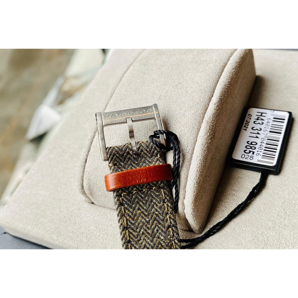 Đồng hồ nam Hamilton chính hãng Thuỵ Sĩ  Model H43.311.985