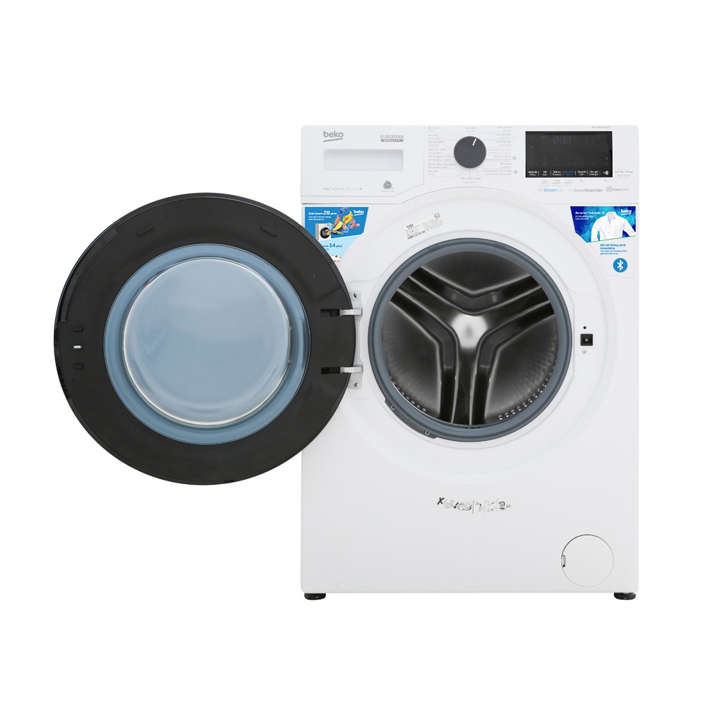 [MIỄN PHÍ GIAO HÀNG - LẮP ĐẶT] WCV9649XWST - Máy giặt Beko Inverter 9 kg WCV9649XWST