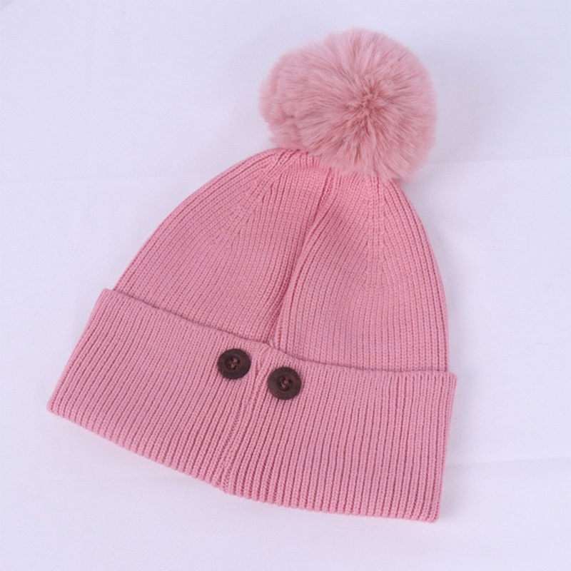 Mũ Beanie Dệt Kim 2 Trong 1 Phối Cục Bông In Chữ Chống Bụi Bẩn Thời Trang Mùa Đông Cho Nam Và Nữ