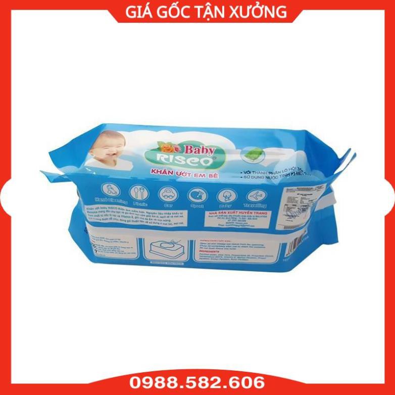 Khăn Ướt Không Mùi Baby Risco 100 Tờ Có Nắp Đậy, An Toàn Cho Bé Sơ Sinh - 8938506395073