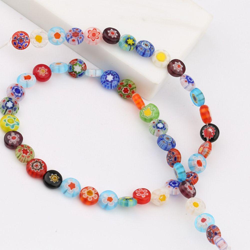 Chuỗi Hạt Nhựa Acrylic 6mm 8mm 10mm Nhiều Màu Sắc