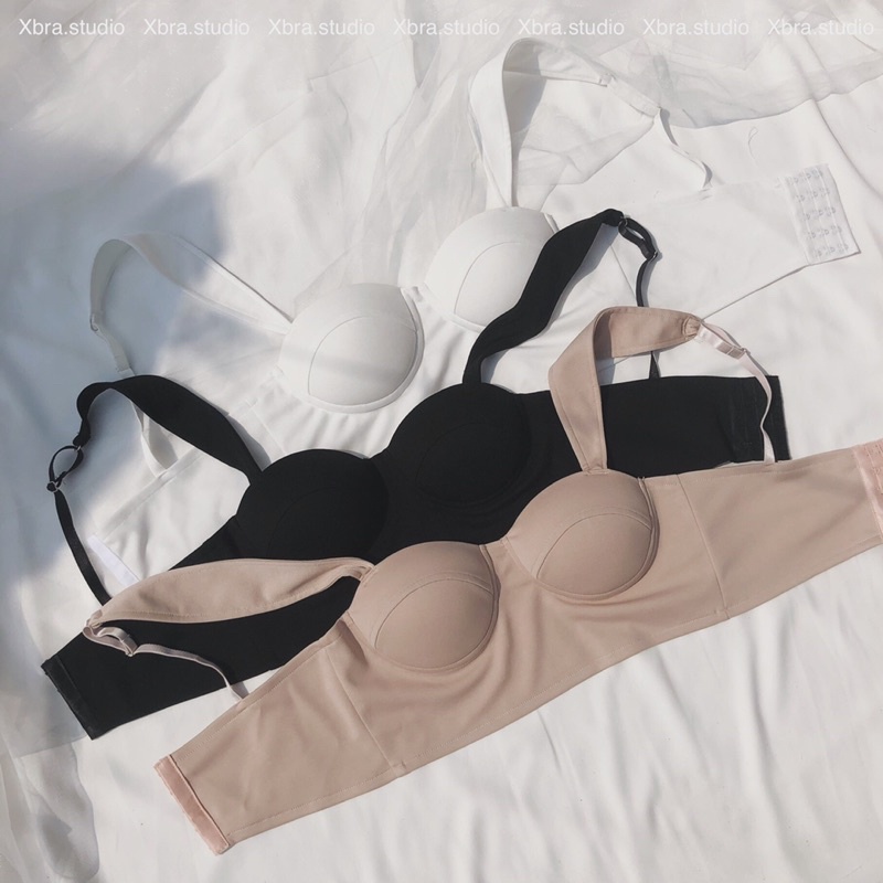 Áo bra corset Umi quai bản to hàng thiết kế