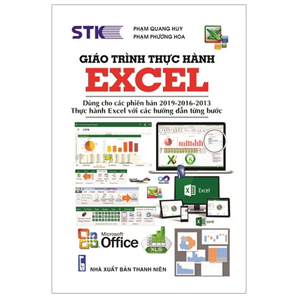 Sách - Giáo Trình Thực Hành Excel - Dùng Cho Các Phiên Bản 2019 - 2016 - 2013