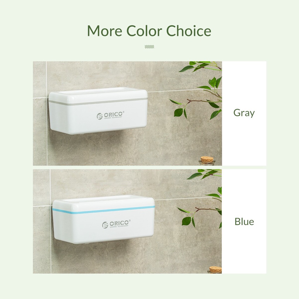 Hộp đựng khăn giấy ORICO BST-GY-BP phong cách Bắc Âu tiện lợi không cần khoan