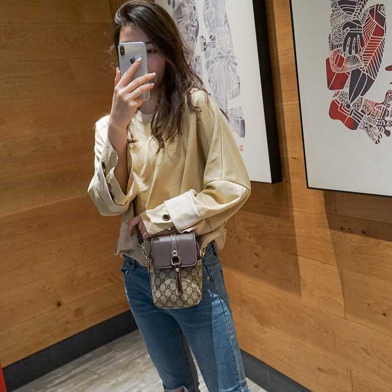 Túi xách nữ đựng điện thoại đẹp phù hợp đi chơi cực kì tiện dụng Capucha T110