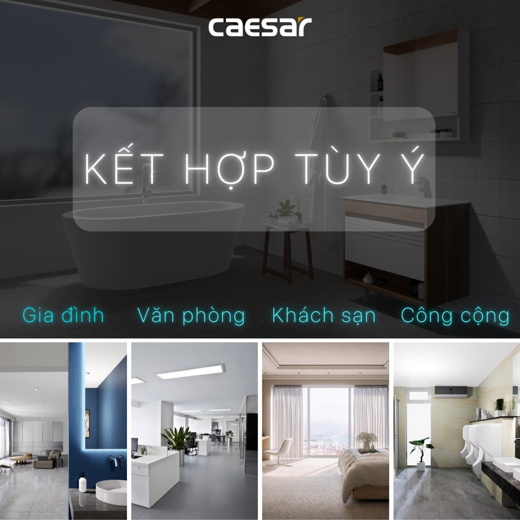 Bộ xi phông chậu rửa mặt BF602 (xả nhấn) Caesar