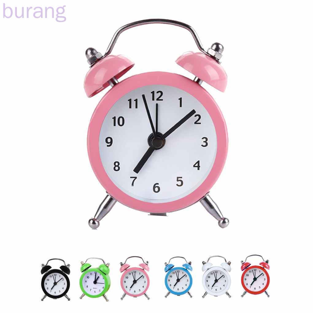 Đồng Hồ Báo Thức Để Bàn Hình Tròn Nhỏ Xinh Tiện Dụng