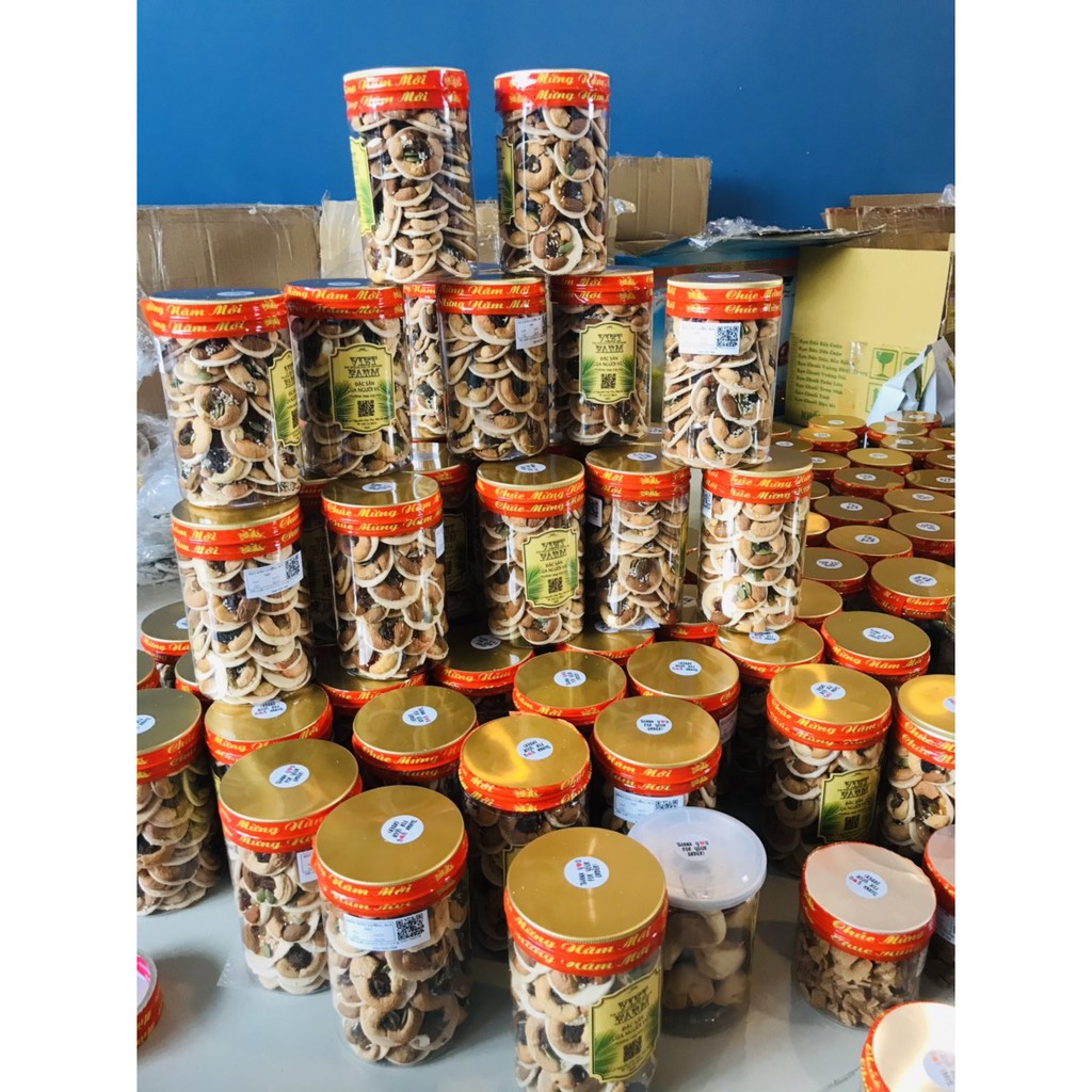 Bánh dinh dưỡng mix hạt bánh cho bà bầu bánh ăn kiêng đồ ăn văt hũ 400g | BigBuy360 - bigbuy360.vn