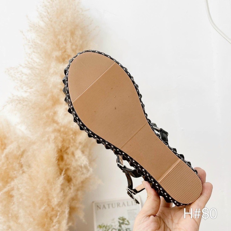 SANDAL XUỒNG ĐINH VIỀN ĐÁ FULLBOX
