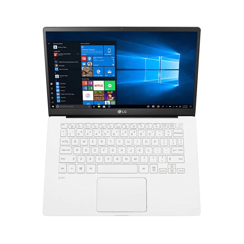 Laptop LG Gram 2021 14ZD90P-G.AX51A5 (Core i5-1135G7/8GB/256GB/Intel Iris Xe/14.0 inch WUXGA/FreeDos/Trắng)