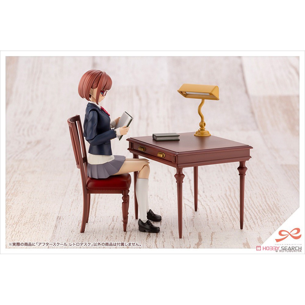 Mô Hình Lắp Ráp Phụ Kiện Sousai Shojo Teien After School Retro Desk