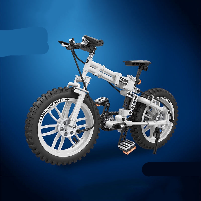 Bộ Đồ Chơi Lắp Ráp Mô Hình Xe Đạp Leo Núi Cho Bé