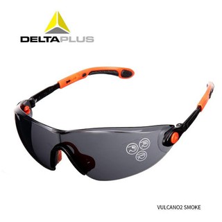 Kính bảo hộ Delta Plus Vulcano2 - màu đen ( BHLD 365 )  BHLD 365