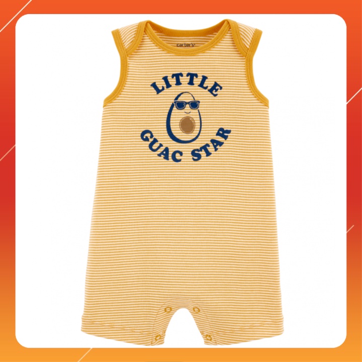 Áo Liền Quần Carter's Little Guac Star Nhập Mỹ Cho Bé