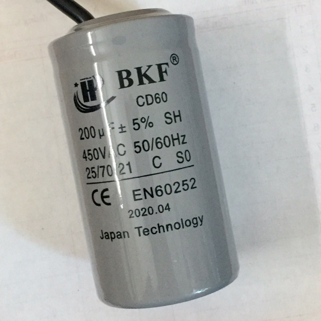 Tụ 200uf bkf
